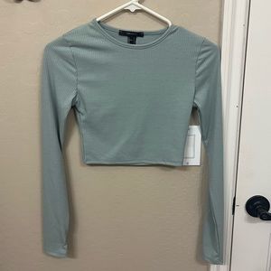 FOREVER 21 cropped long sleeve